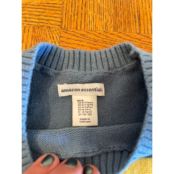 Amazon essentials youth Tiger sweater Small - Picture 3 of 5
